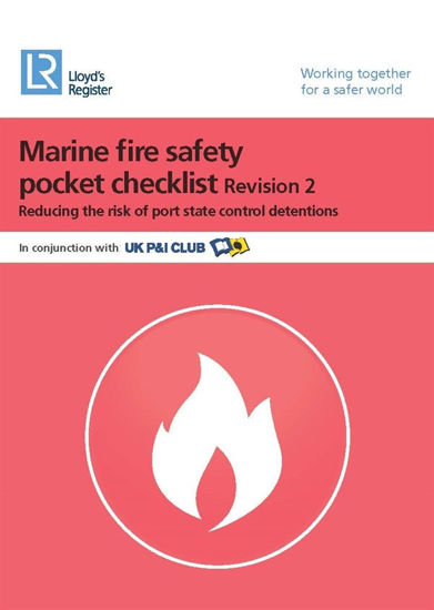 Picture of Marine Fire Safety Pocket Checklist (Revision 3) - PDF Download